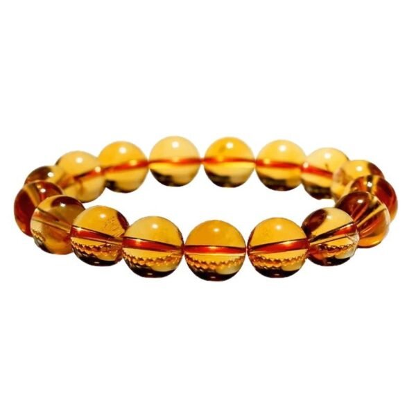 Donghai Crystal Brazilian Citrine Bracelet Optimized Citrine DIY Accessories Ball Bead Bracelet Factory Direct Sales - Image 5